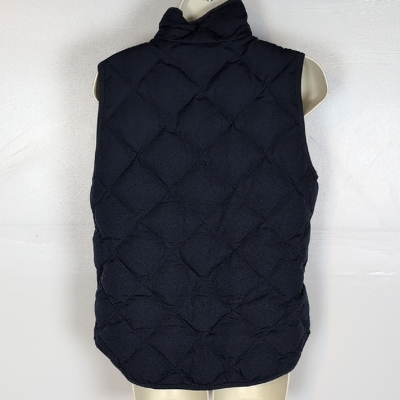 J. Crew Factory Quilted Down and Feather Vest - Picture 7 of 12